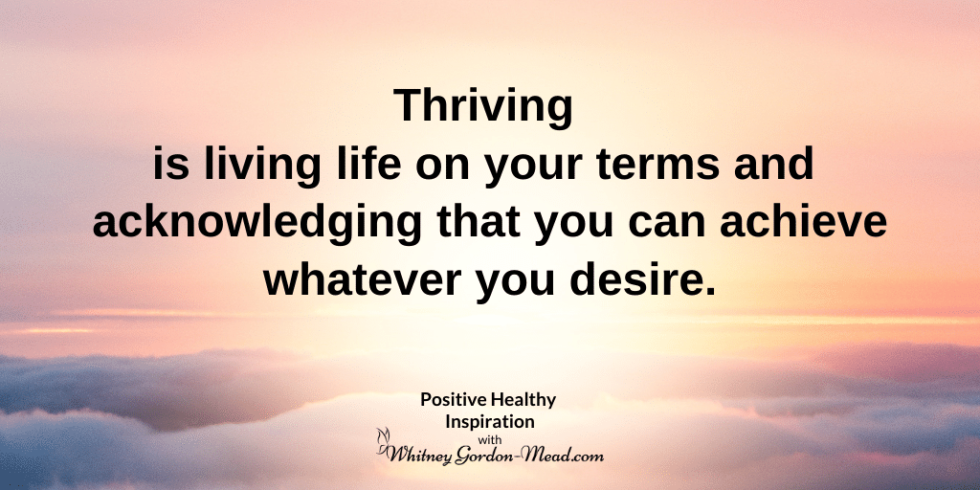 continue to thrive meaning