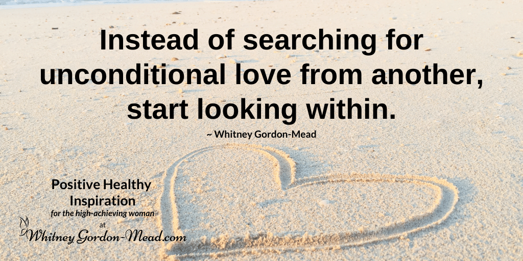 Whitney Gordon-Mead quote on unconditional love